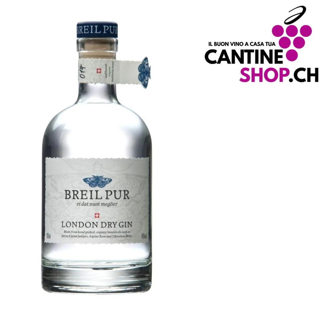 Breil Pur London Dry Gin Switzerland Cantine Shop.ch Online