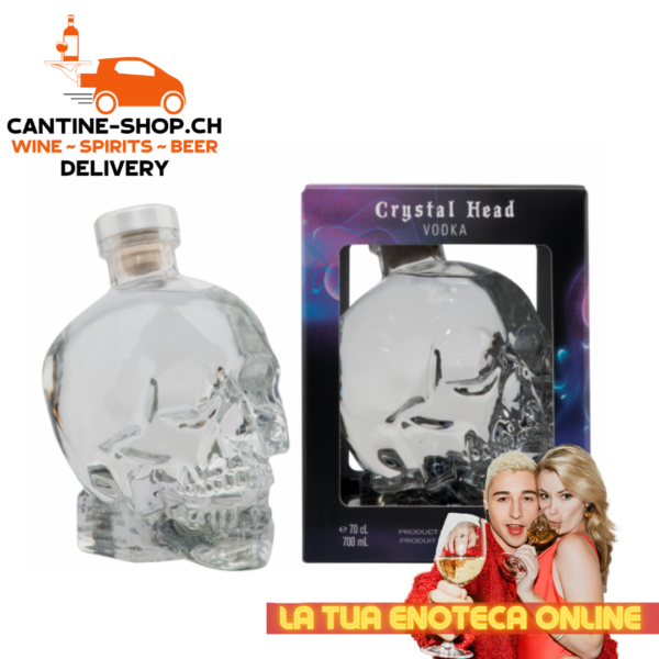 crystal head vodka + cofanetto