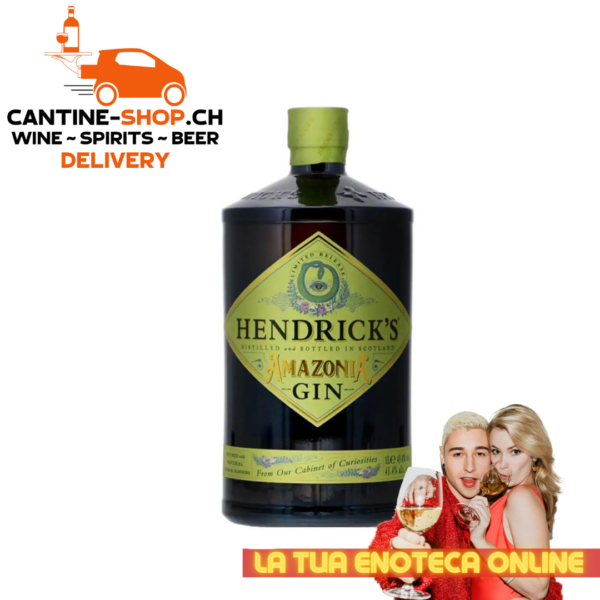 hendrick's amazonia gin 100 cl.