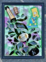 quadro bart con fionda su perrier jouet